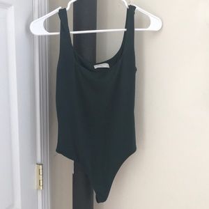 Aritzia Babaton Teal Contour Bodysuit S